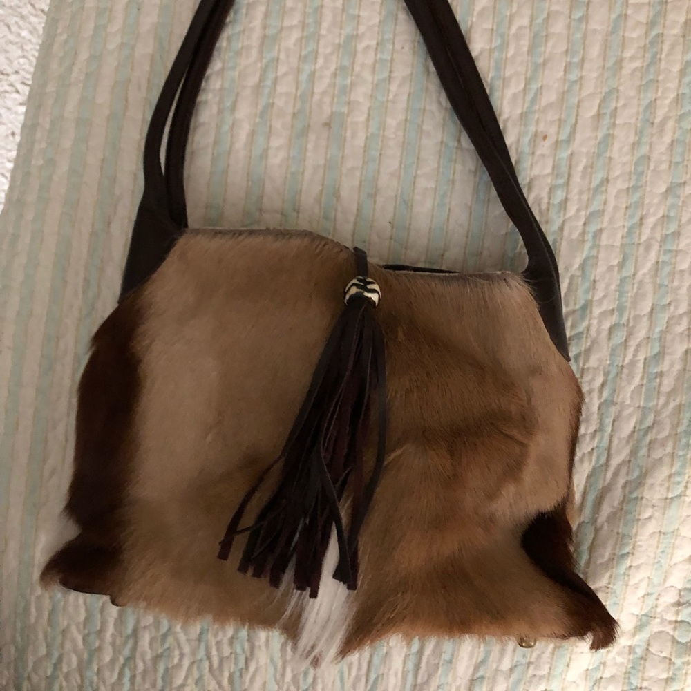 Spring bok hide purse from South Africa.